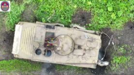 BMP-1 Gets Drone Dropped … A Lot