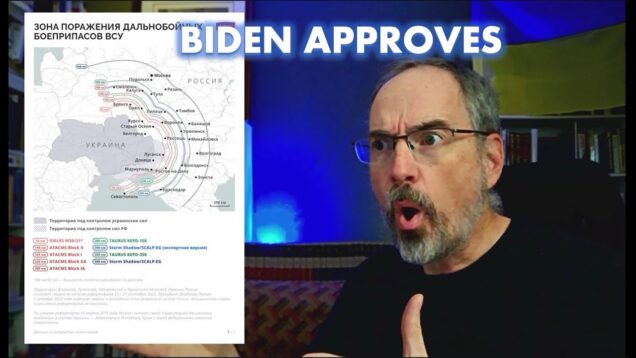 BREAKING: BIDEN ALLOWS UKRAINE TO SHOOT MISSILES INTO RUSSIA