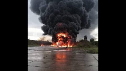 Confirmed! Tu-22M3 Destroyed by Drone at Soltsy-2 Airbase