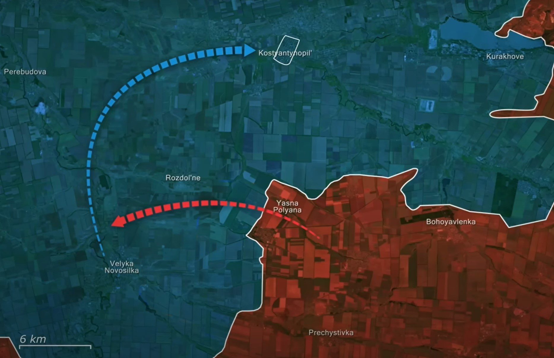 Frontline report: Predictable routes doom Russian push near Velyka Novosilka in Kurakhove drive