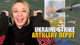 HUGE EXPLOSION: UKRAINE STRIKES RUSSIAN ARTILLERY DEPOT IN LUHANSK Vlog