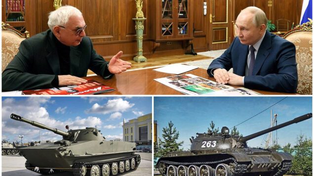 Mosfilm transfers its T-55, PT-76 tanks from 1950s to Russian