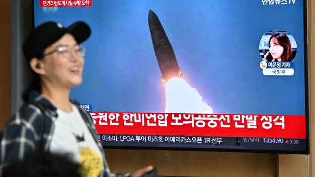 North Korea has given Russia more than 100 ballistic missiles,