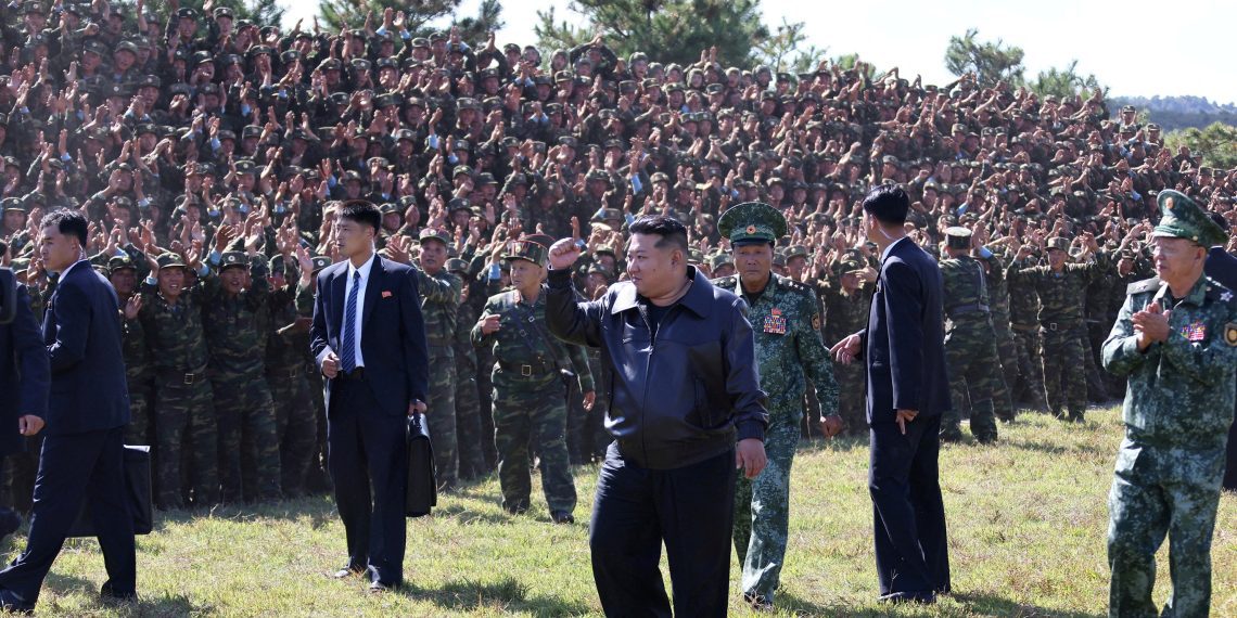 south korean delegation brief nato north troops russia ruler kim jong un visits training base special operations armed forces dprk's army korea's official central news agency released 4 october 2024