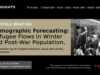 Online briefing on demographic forecasting by KI Insights