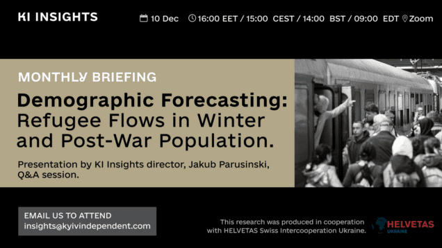 Online briefing on demographic forecasting by KI Insights