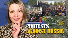 PROTESTS AGAINST RUSSIA: RALLIES IN ABKHAZIA, GEORGIA Vlog 864: War