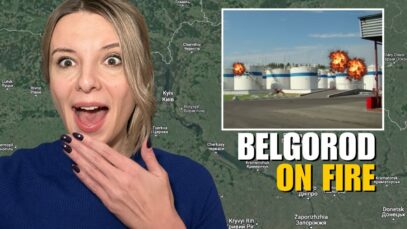 RUSSIAN FUEL DEPOT BLOWN UP IN BELGOROD – RUSSIAN FEARS