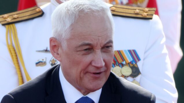 Russian Defense Minister Andrei Belousov arrives in North Korea for