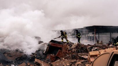 Russian attack on residential building, kindergarten in Sumy kills 2