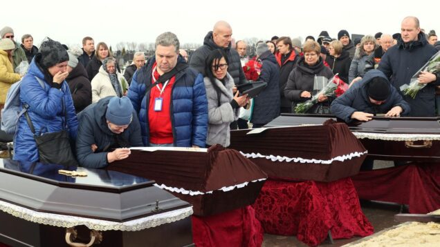 Russian attacks on Ukraine in October killed nearly 200, injured