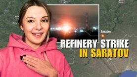 SARATOV ON FIRE: OIL REFINERY STRIKE AGAIN Vlog 858: War