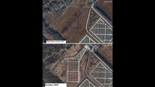 Satellite Imagery Shows Huge Expansion of Military Cemeteries in Russia