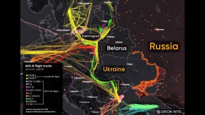 Tracking NATO Intelligence and Reconnaissance Flights Near Ukraine — May