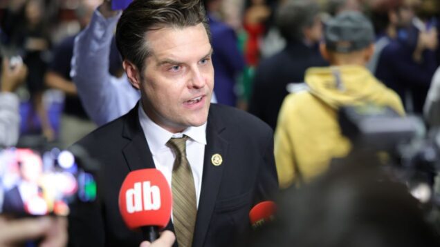 Trump nominates loyal backer Matt Gaetz as attorney general