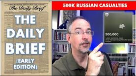 UKRAINE REPORTS 500K RUSSIAN LOSSES, Kharkiv Region Hot but Controlled