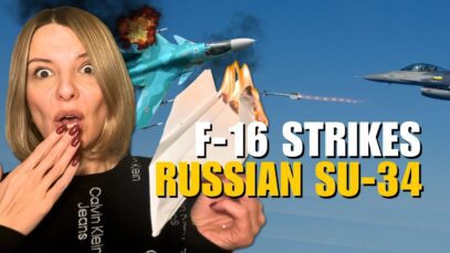 UKRAINIAN F-16 STRIKES RUSSIAN SU-34 AGAIN Vlog 851: War in