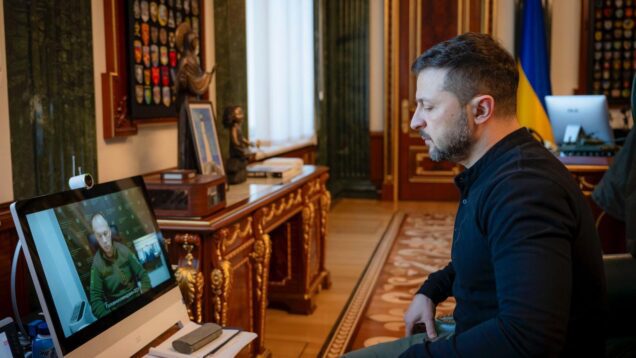 Ukraine 'sees existing threats' from Russia in Zaporizhzhia sector, Zelensky