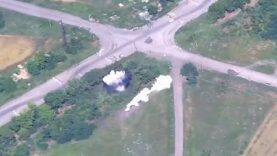 Ukraine Counteroffensive – Rare ISDM Zemledeliye Minelayer Destroyed