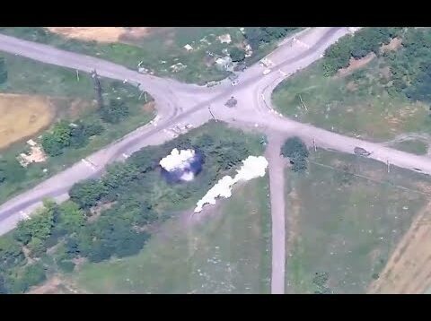 Ukraine Counteroffensive – Rare ISDM Zemledeliye Minelayer Destroyed