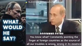 What would 1999 Putin tell 2024 Putin?