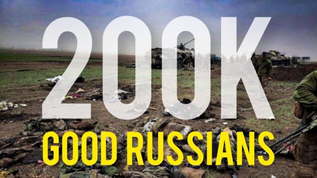 200K GOOD RUSSIANS. putin is ready to sacrifice more. Vlog