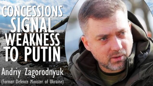 Andriy Zagorodnyuk – Beware Ahead of Negotiations – Concessions by