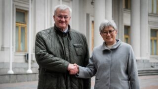 Australia strengthens ties with Ukraine as foreign minister makes Kyiv