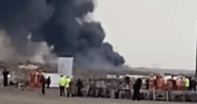 Azerbaijani Airlines plane en route to Russia crashes in western