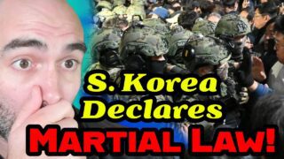 BREAKING: S. Korean Pres Declares MARTIAL LAW! Global Democracy Taking