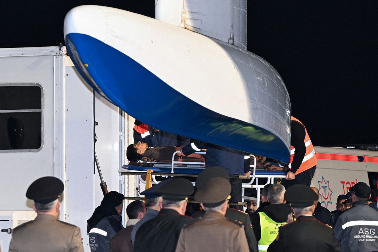 Black box from Azerbaijan Airlines plane crash sent to Brazil for investigation