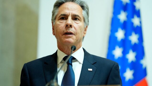 Blinken confirms Ukraine to receive $50 billion transfer from frozen