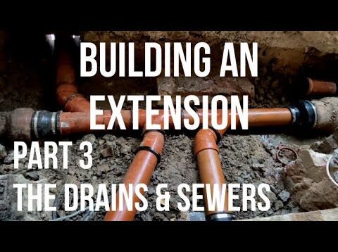Building a House Extension Part 3 – THE DRAINS &