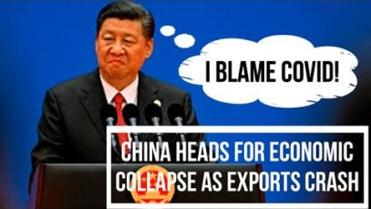 CHINA Heading for ECONOMIC COLLAPSE as Exports CRASH, GDP FALLS,