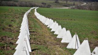 Construction of fortifications in Zaporizhzhia complete, Shmyhal says