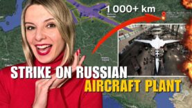 DRONES ATTACKED TU-22M & TU-160M AIRCRAFT PLANT IN KAZAN TATARSTAN