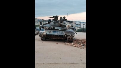 Dozens of Armored Vehicles Captured in Aleppo — Including WWII