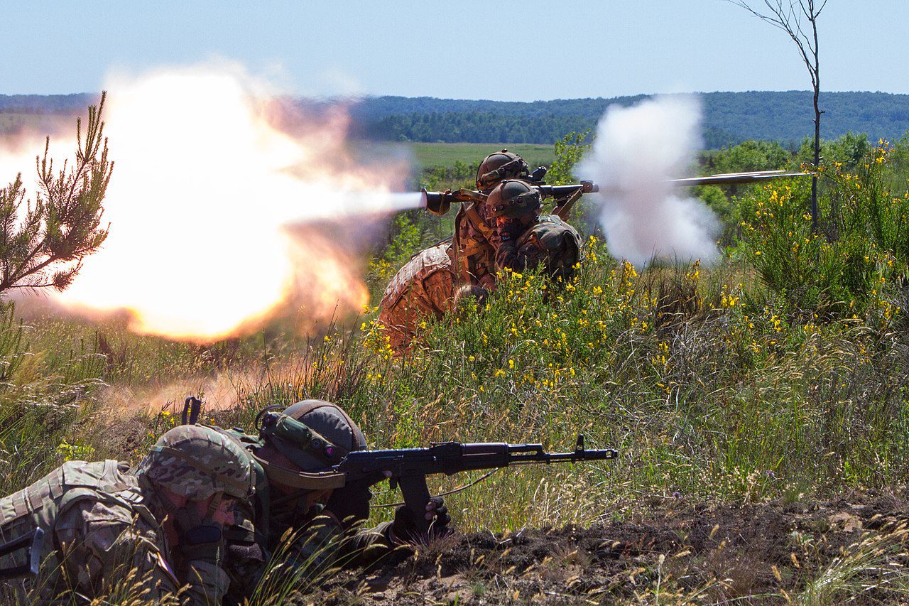 Ukrainian soldiers, illustrative image. Photo via Wikimedia.