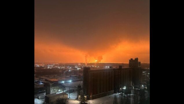 First Use of Ukraine’s Peklo Cruise Missile/Drone — Hits Oil