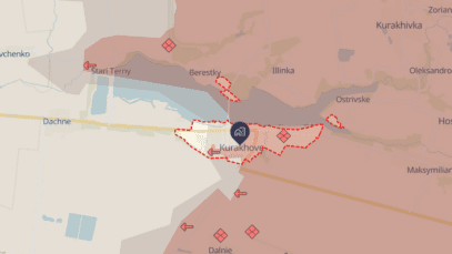 General Staff: Russian forces assault southeastern Kurakhove, Donetsk Oblast