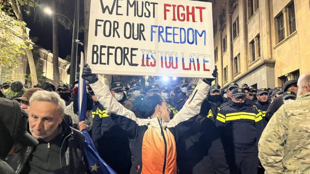 Georgia elects “illegitimate” pro-Russian president as 65% back ongoing EU