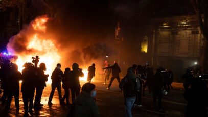 Georgian PM announces new law banning face-coverings at protests