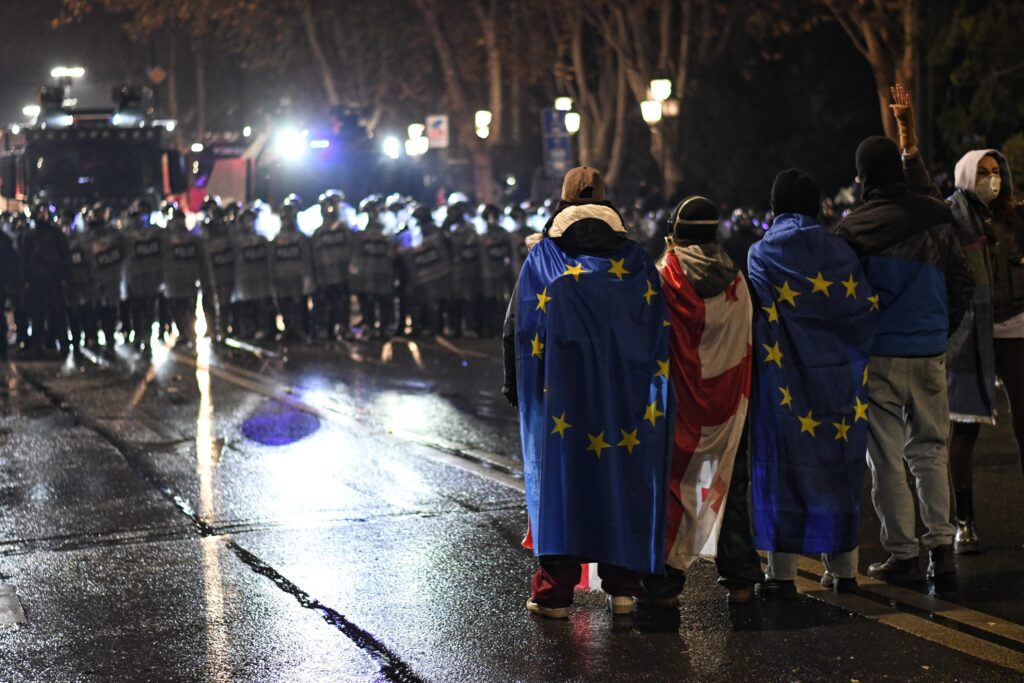 Georiga pro-EU protests