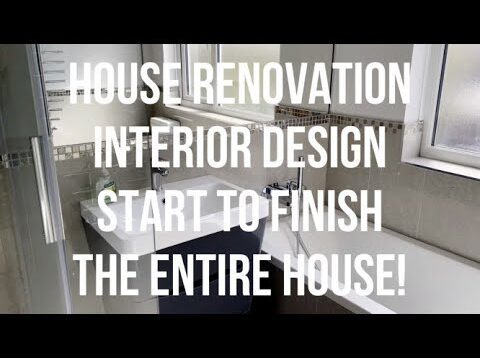 House Renovation Interior Design THE ENTIRE HOUSE START TO FINISH