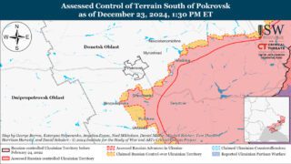 ISW: Russians may delay Pokrovsk envelopment for Donetsk Oblast border