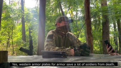 Interview With Ukrainian Soldier from the Ukraine Volunteer Center Who