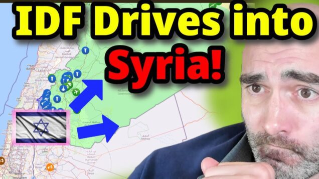 Israeli Military Drives into Syria!