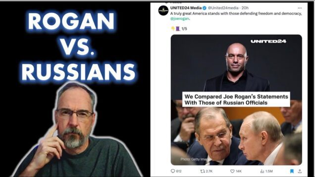 Joe Rogan Repeating Russian Talking Points about WWIII