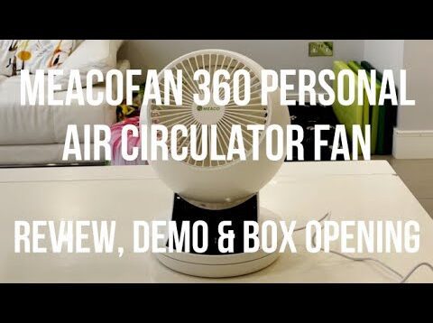 Meaco Fan 360 Personal Air Circulator – REVIEW, DEMO &