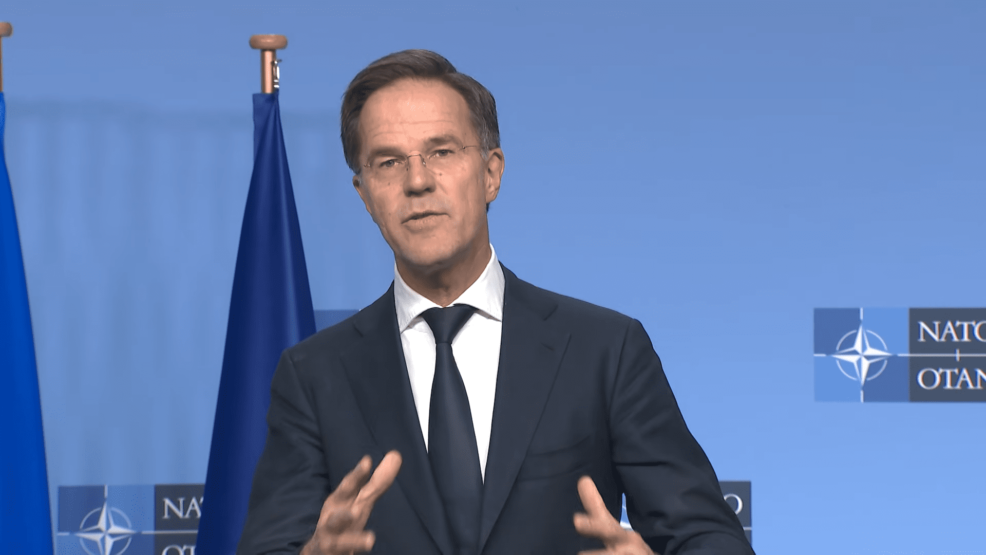 NATO chief Rutte stresses more weapons for Ukraine, less talk on peace process